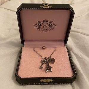 Juicy Couture Eiffel Tower charm necklace